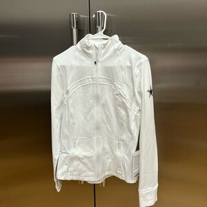 Lululemon Athletica White Zip-Up Jacket